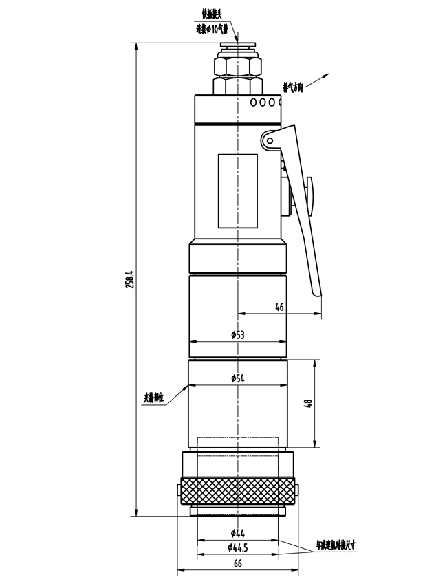 Pneumatic motor of tapping machine1.jpg